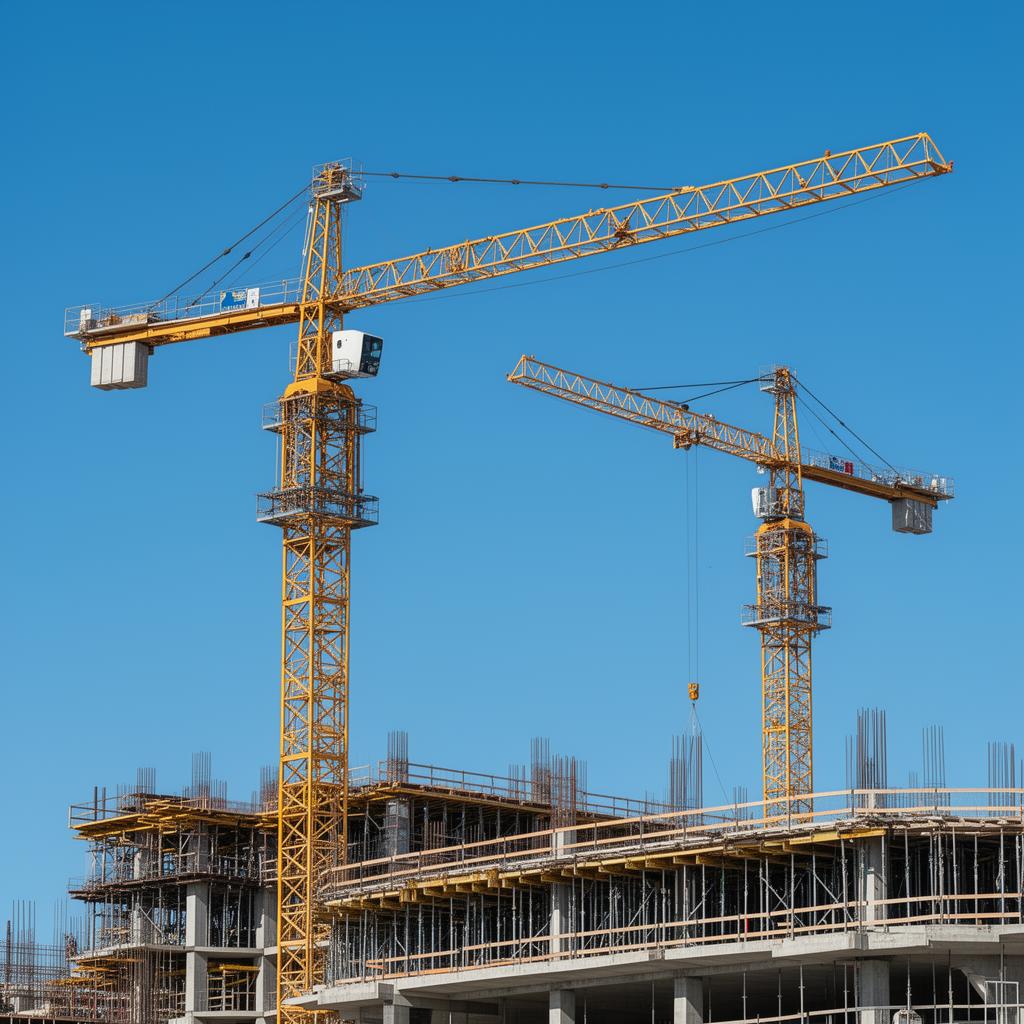 Modern Congineer commercial complex at blue hour